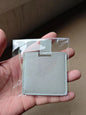 Zonyin Promotion Gift Cheap Square Shaped Pu Leather Small Mirror No Break Stainless Steel Metal Pocket Mirror with Custom Logo