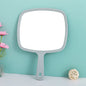 Zonyin Custom Large Size Plastic Handheld Cosmetic Mirror High Quality Big Handheld Mirror for Hair Beauty Salon