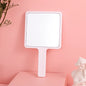 Zonyin Custom logo Square Small Hand Held Cosmetic Mirror Hot Selling Portable Handheld Makeup Mirror for Travel with OEM/ODM