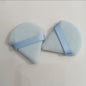 Zonyin Top Seller Triangle Powder Puff Makeup Sponge Soft Velour Cosmetic Puff Black Velvet Loose Powder Puffs for Face