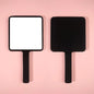 Zonyin Plastic Makeup Mirror Square Hand Held Single Side Mirrors Customized Logo Handheld Cosmetic Mirror With Handle