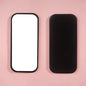 Zonyin Wholesale Promotion Portable Handheld Square Cosmetic Makeup Mirror Plastic+Glass Travel Pocket Personalized Small Mirror