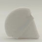 Zonyin Hot Selling Customized Cosmetic Flocking Heart Puff Velvet Makeup Loose Powder Puff Triangle Soft Dry Use