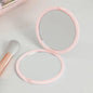 Zonyin Custom Logo Portable Pocket Travel Makeup Mirror Hot Selling Double-Sided Folding Cosmetic Mirror for Women