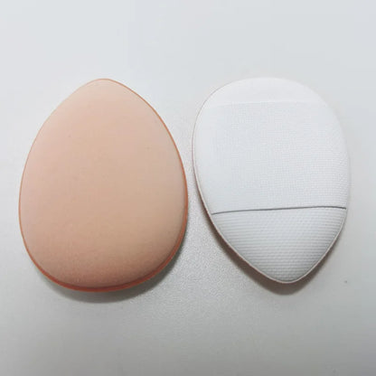 Zonyin Custom Logo Mini Teardrop Shape Air Cushion Concealer Cosmetic Puff Latex Free Small Powder Foundation Sponge for Makeup