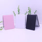 Zonyin Hot Selling PU Makeup Mirror Mini Compact Pocket Travel Gift Different Shape Size Personalized Heart Mini Compact Mirror