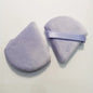 Zonyin Top Seller Triangle Powder Puff Makeup Sponge Soft Velour Cosmetic Puff Black Velvet Loose Powder Puffs for Face