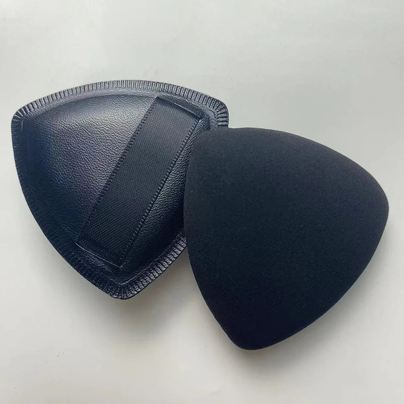 Zonyin Best Selling Waterdrop Shaped Peach Beauty Makeup Sponge Foundation Blender Travel Triangle Cosmetic Puffs With Box