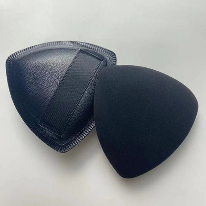 Zonyin Best Selling Waterdrop Shaped Peach Beauty Makeup Sponge Foundation Blender Travel Triangle Cosmetic Puffs With Box