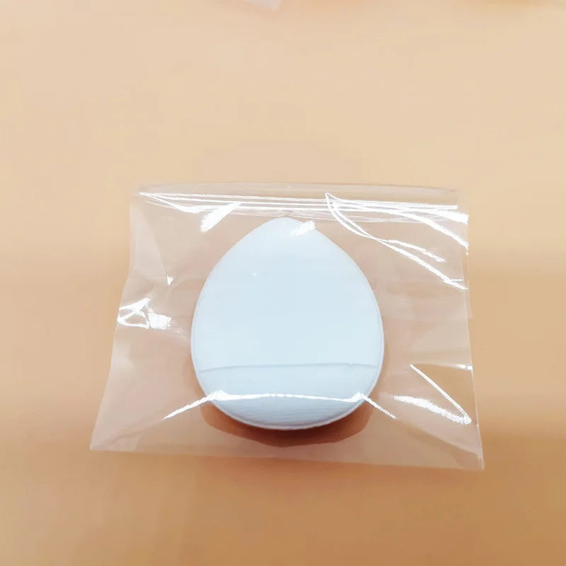 Zonyin Custom Logo Mini Teardrop Shape Air Cushion Concealer Cosmetic Puff Latex Free Small Powder Foundation Sponge for Makeup