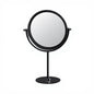 Desktop Double-sided Rotatable Stainless Steel Magnifying Glass Makeup Mirror for Student Dormitory and Household Dressing Use