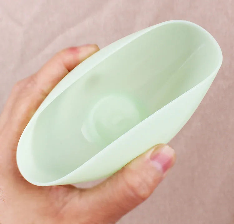 Zonyin Best Selling Reusable Facial Mask Brush Custom Logo Cosmetic Purple Silicone Face Mask Bowl and Brush Set