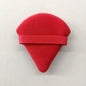 Zonyin Top Seller Triangle Powder Puff Makeup Sponge Soft Velour Cosmetic Puff Black Velvet Loose Powder Puffs for Face