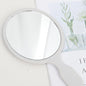 Zonyin High Quality Plastic Hand Held Cosmetic Mirror for Girls Cute Kids Handheld Travel Mirror Custom Makeup Mirror with Logo