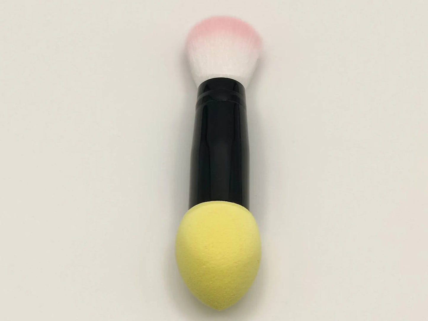 Zonyin Multi-Colored Cheap Portable Small Mini Double Headed Makeup Sponge and Powder Brush for Face