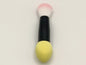 Zonyin Multi-Colored Cheap Portable Small Mini Double Headed Makeup Sponge and Powder Brush for Face