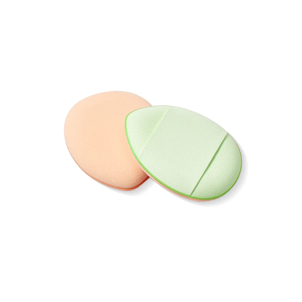 Zonyin Wholesale Cheap Mini Droplet Shaped Cosmetic Puff Small Pointed Finger Foundation Powder Puff for Make up