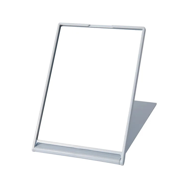 Zonyin Wholesale Folding Cosmetic Mirror Customize Logo Printable Rectangle Foldable Portable Makeup Mirror Promotional Gifts