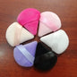 Zonyin New Arrival 3 Packs Mini Large Cute Triangle Powder Puff Super Soft Small Big Velvet Finger Powder Puff for Face