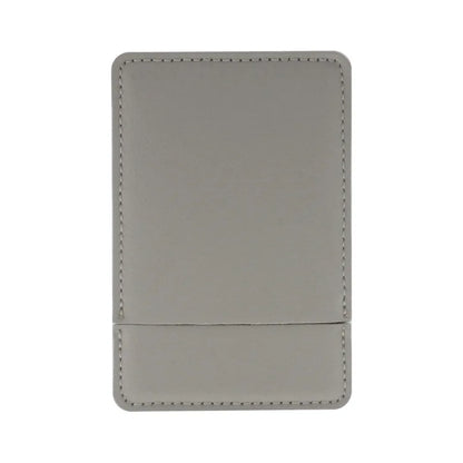 Zonyin Custom Personalized Logo High Quality White Rectangle Pu Leather Pocket Mirror Small Travel Makeup Mirror with Pu Bag