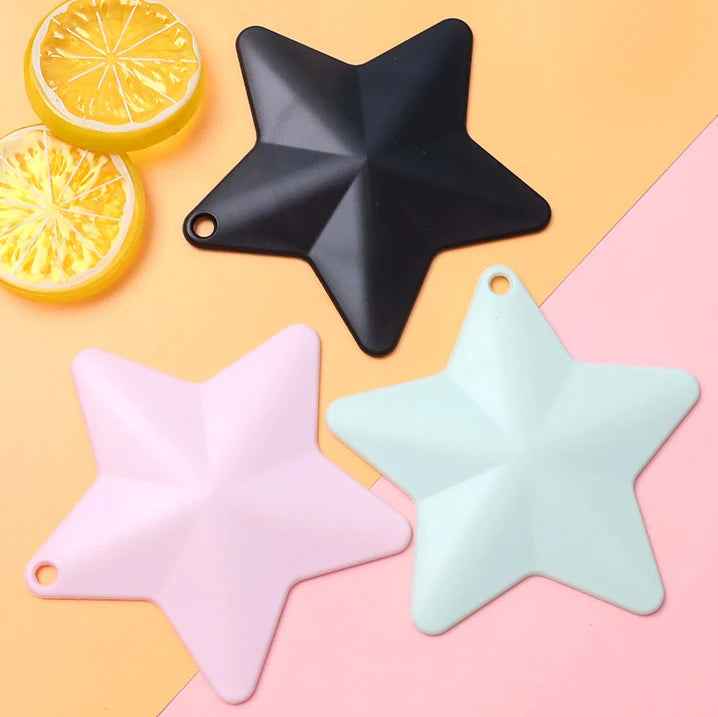 Zonyin Star Shape Mini Handheld Small Vanity Mirror Personalized Logo Wholesale Makeup Cosmetic Mirror Promotion