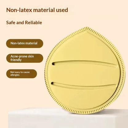 Professional Foundation Sponge Air Cushion Puff Makeup Puff with Drop Pattern Washable Non-Latex for Foundation and Powder