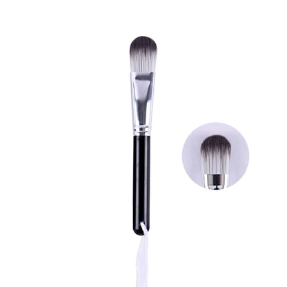 Zonyin Custom Private Label Facial Mask Brush Applicator Professional Makeup Vegan Wooden Face Mask Brush Soft Hair Wholesale