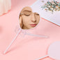 Zonyin Cheap Promotion Gift Cute Mini Heart Hand Cosmetic Mirror Custom Logo Small Love Handheld Makeup Mirror for Women Girls