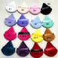 Zonyin Super Soft Velour Pure Cotton Powder Puff Custom Logo Beauty Sponge Face Makeup Triangle Powder Puffs for Face