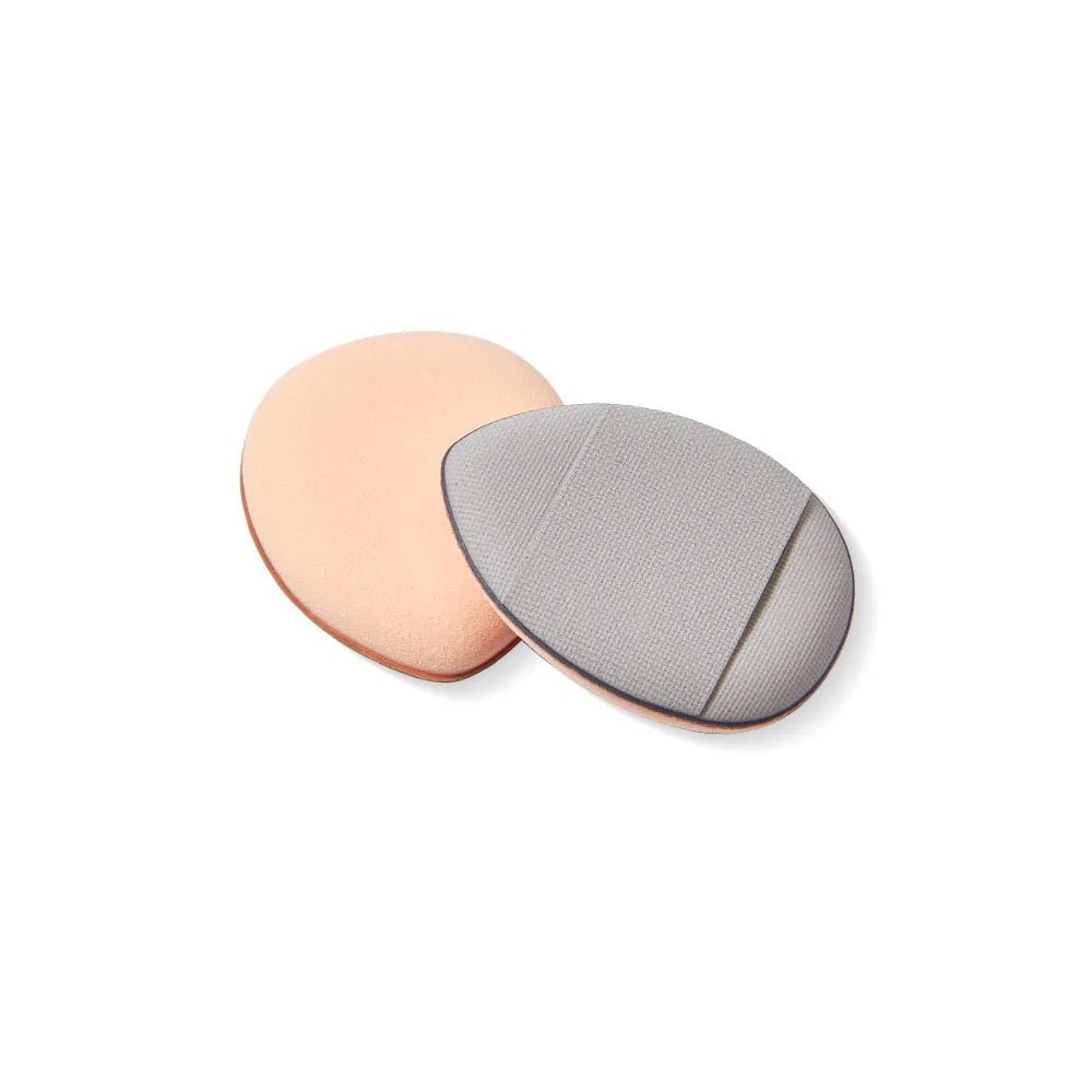 Zonyin Wholesale Cheap Mini Droplet Shaped Cosmetic Puff Small Pointed Finger Foundation Powder Puff for Make up