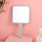 Zonyin Custom logo Square Small Hand Held Cosmetic Mirror Hot Selling Portable Handheld Makeup Mirror for Travel with OEM/ODM