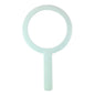 Zonyin Plastic Round Customized Logo Small Portable Makeup Mirror New Design Round Handheld Travel Mirror with Personalization