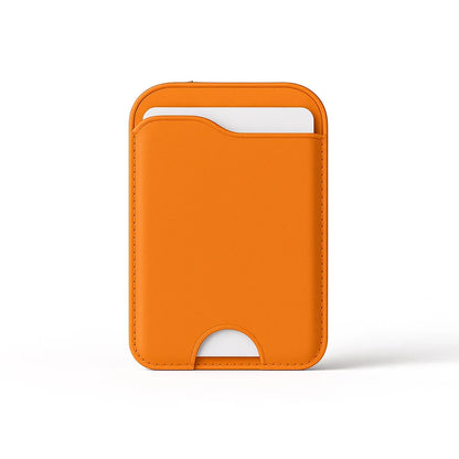 Zonyin Rotatable Magnetic MagSafe Makeup Mirror with Wallet for iPhone Foldable Pocket Mirror Compact Mirror Gift for Men Women