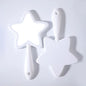 Zonyin New Design Large Pink Star Shaped Cute and Travel Makeup Mirror Personalized Eyelash Cosmetic Mirror Hand Held Mirror