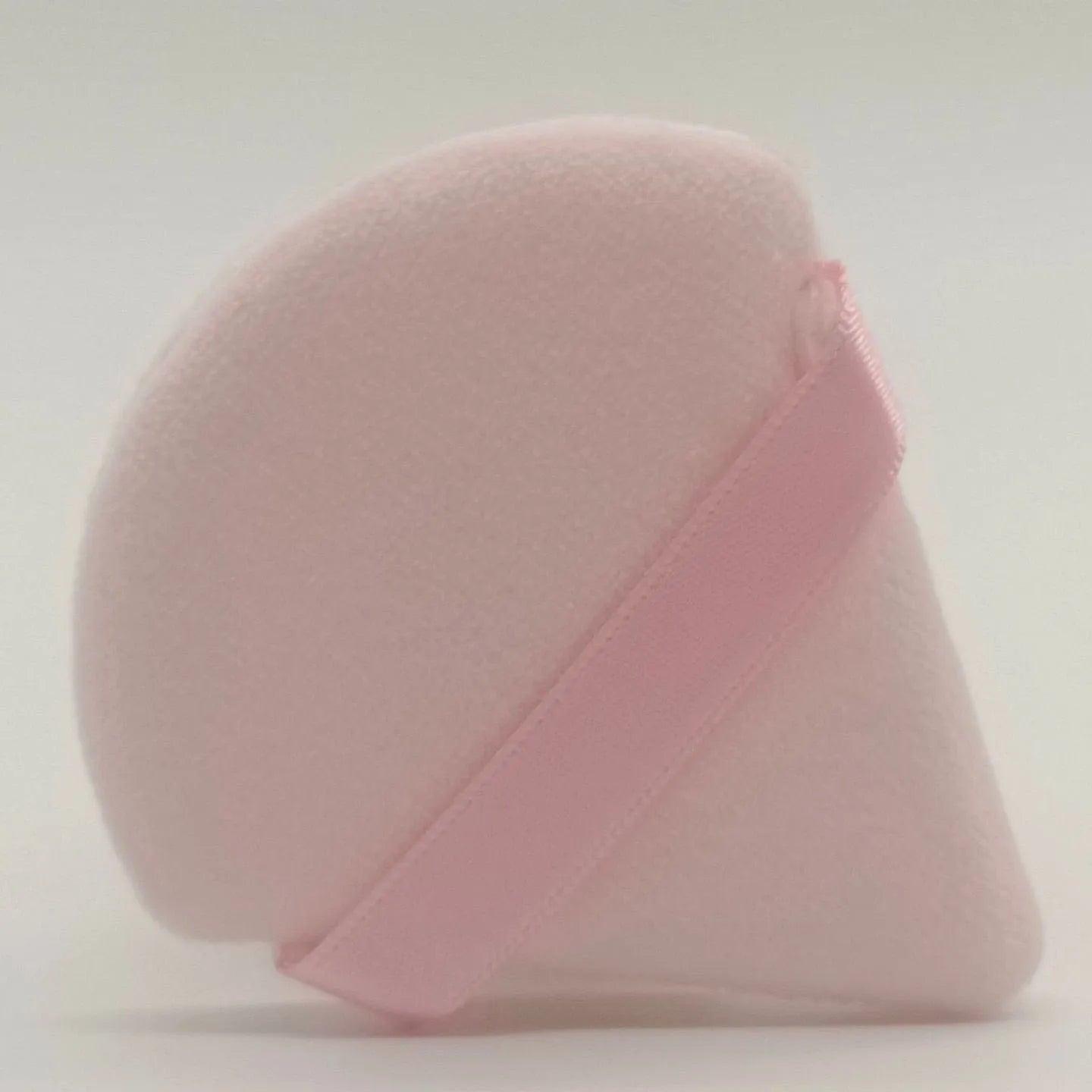 Zonyin Super Soft White Velvet Triangle Powder Puff Face Makeup Sponge Cosmetic Puff for Loose Powder
