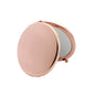Zonyin Custom Logo Round Double-Sided 1x/2x Magnifying Compact Mirror DIY Gift Foldable Makeup Pocket Mirror With Metal
