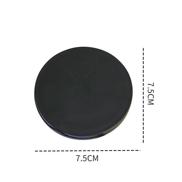 Zonyin Custom Logo Portable Pocket Travel Makeup Mirror Hot Selling Double-Sided Folding Cosmetic Mirror for Women