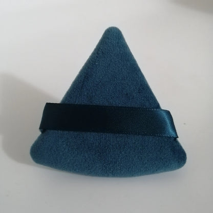 Zonyin Hot Selling Face Soft Velour Makeup Puff Big Equilateral Triangle Powder Puff for Loose Powder Body Powder