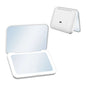 Zonyin Custom Logo Double-Side Handheld Makeup Mirror with Lights Travel Compact Portable Folding LED Rechargeable Square Mirror