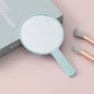 Zonyin Hot Sale Portable Square Round Makeup Mirror Small Handheld Cosmetic Hand Mirror for Girls Woman With Custom Logo