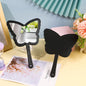 Zonyin 2025 New Plastic Travel Makeup Mirror Butterfly Shape Makeup Hand Mirror Vanity Cosmetic Mirror With Customized Logo