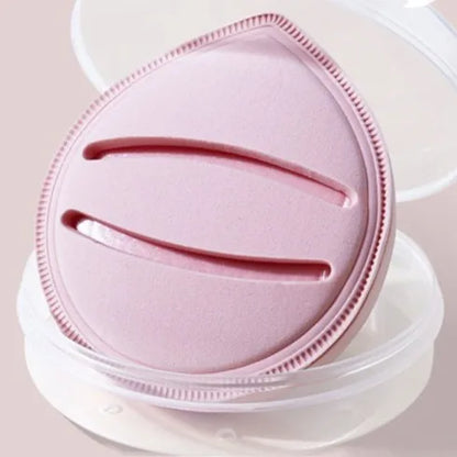 Professional Foundation Sponge Air Cushion Puff Makeup Puff with Drop Pattern Washable Non-Latex for Foundation and Powder