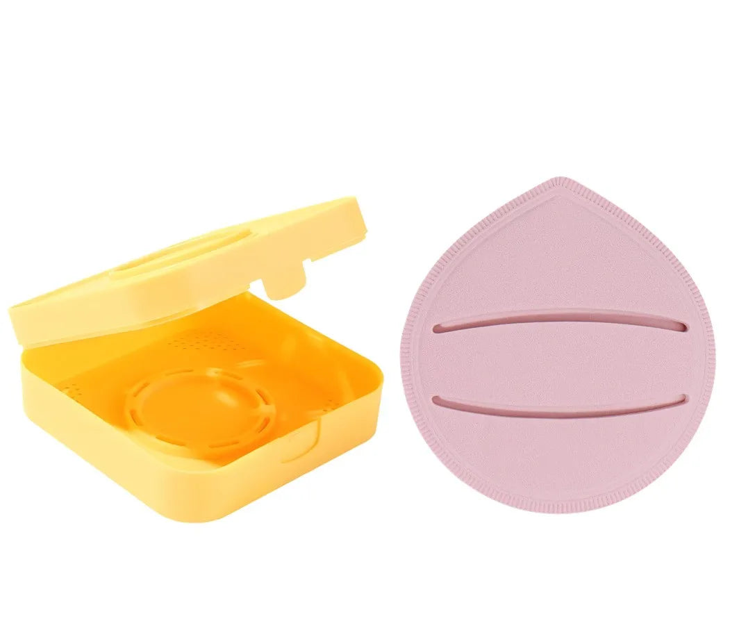 Professional Foundation Sponge Air Cushion Puff Makeup Puff with Drop Pattern Washable Non-Latex for Foundation and Powder