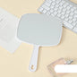 Zonyin Wholesale High Quality Custom Logo Salon Handheld Cosmetic Mirror Large ABS Plastic Hand Barber Hair Care Makeup Mirror