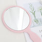 Zonyin High Quality Plastic Hand Held Cosmetic Mirror for Girls Cute Kids Handheld Travel Mirror Custom Makeup Mirror with Logo