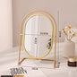 Zonyin Desktop Oval Rotating 360 Makeup Mirror Ins Style Dressing Table Mirror High Aesthetic Bedroom Vanity Mirror