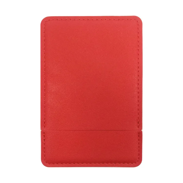 Zonyin Custom Personalized Logo High Quality White Rectangle Pu Leather Pocket Mirror Small Travel Makeup Mirror with Pu Bag