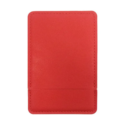 Zonyin Custom Personalized Logo High Quality White Rectangle Pu Leather Pocket Mirror Small Travel Makeup Mirror with Pu Bag