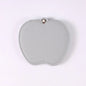 Zonyin Wholesale Gold Silver Apple Designed Travel Makeup Mirror Custom Logo Portable Small Pocket Mirrors for Christmas Gifts
