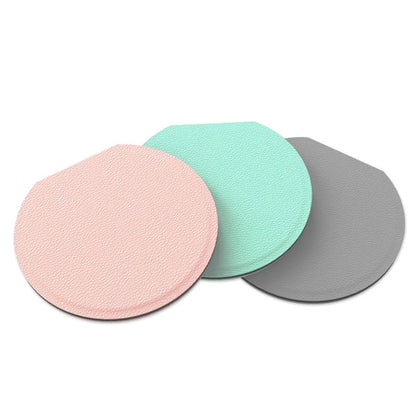 Zonyin Custom Logo Foldable Travel Makeup Mirror Fashion PU Leather and Stainless Steel Compact Small Pocket Mirror for Girl